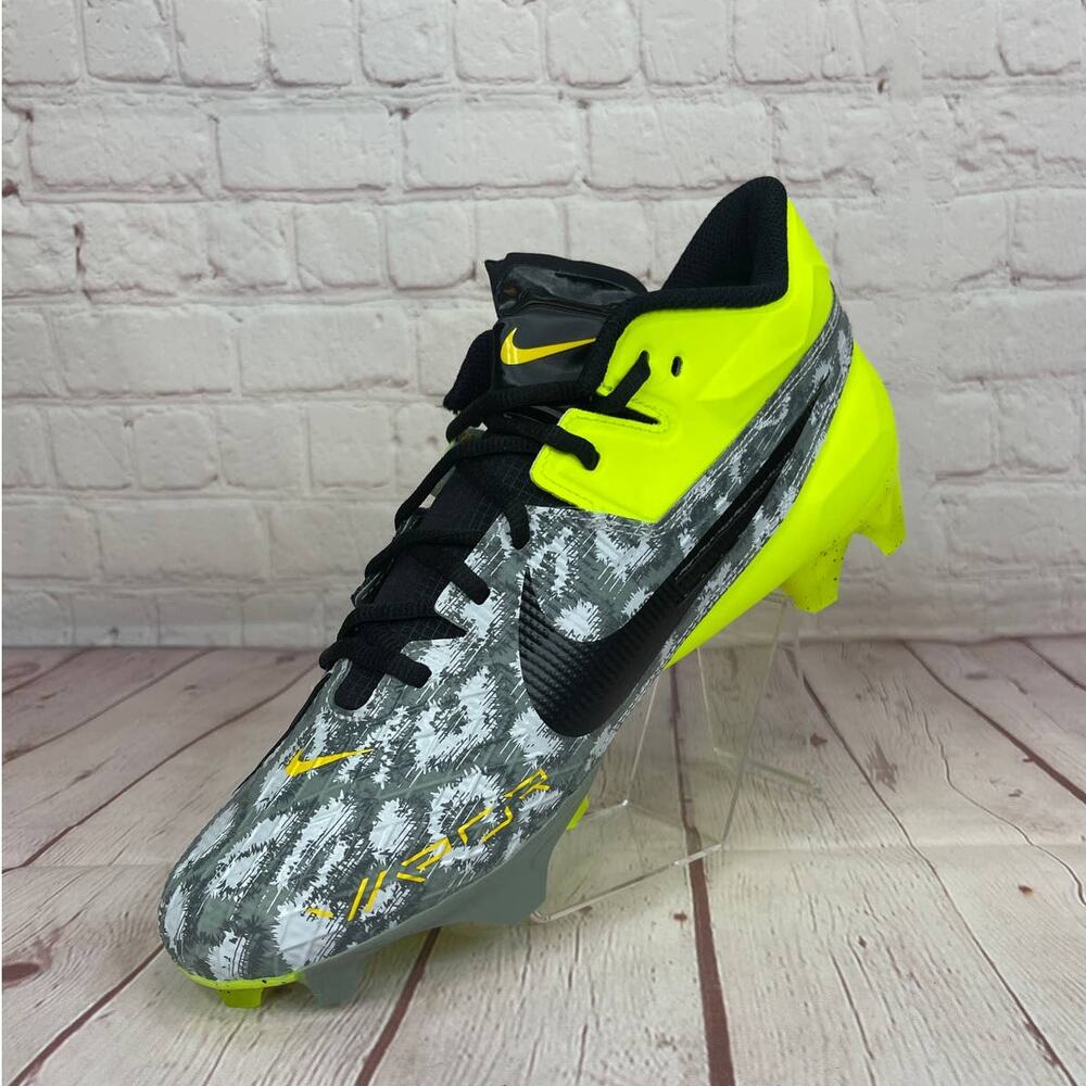Nike Vapor Edge Elite 360 2 Volt Green Football Cleats Mens Size 11.5 FB3347-703 - Picture 4 of 11
